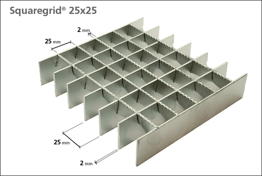 Squaregrid 25x25